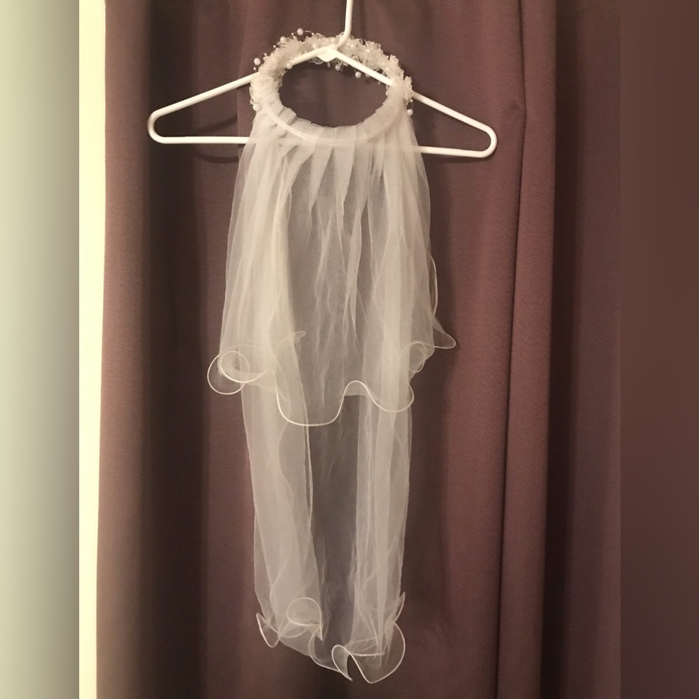 Flower girl veil
